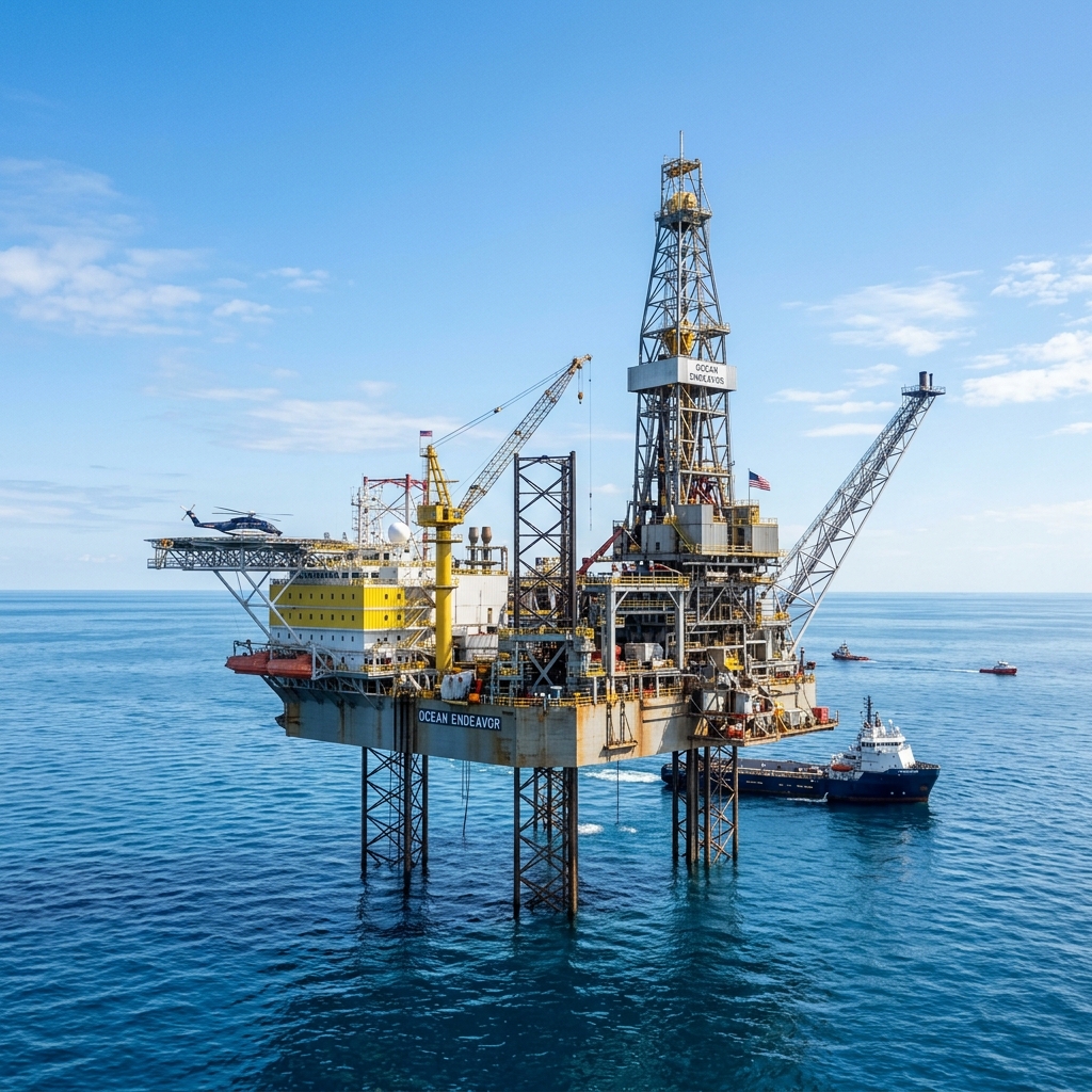 Offshore energy drilling platform