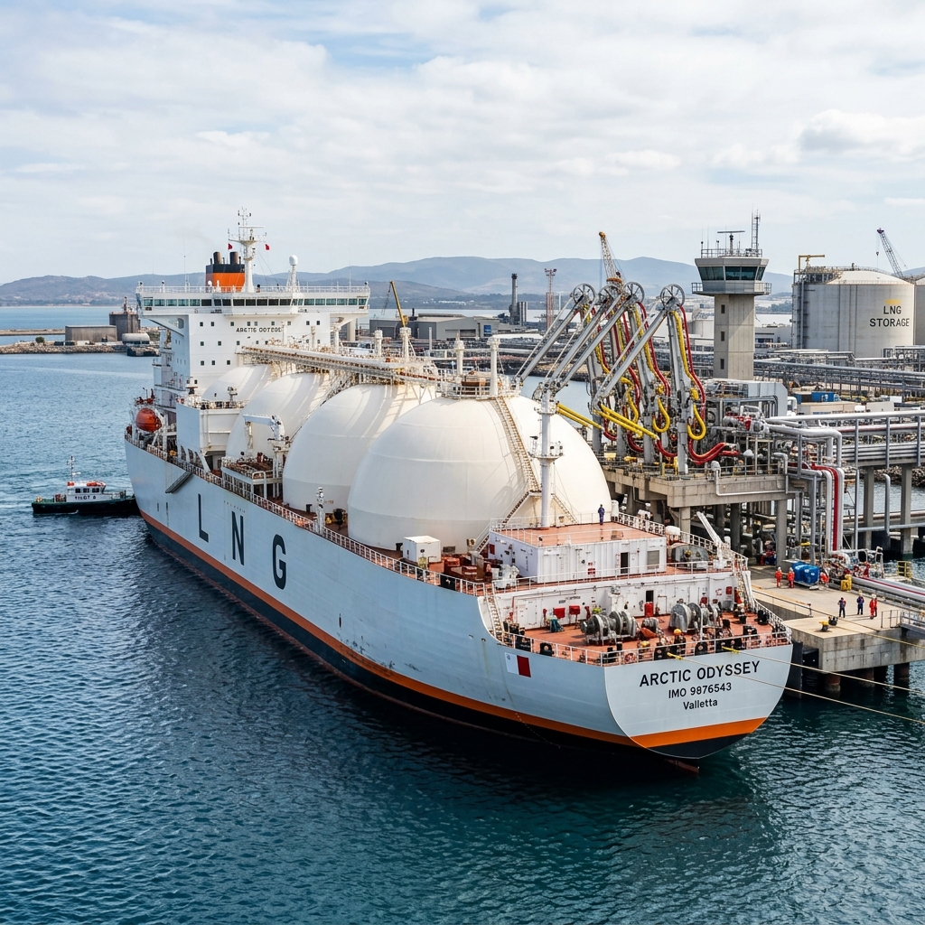 Liquefied Natural Gas LNG cryogenic storage terminal
